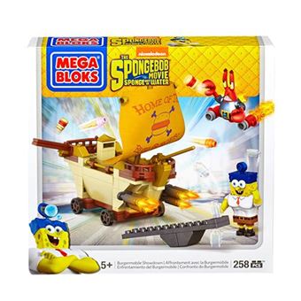 Construção Carro Hambúrguer Mattel Bob Esponja Mega Bloks