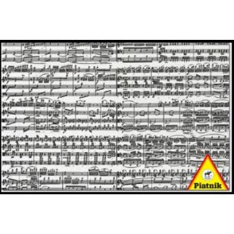 224 Notes Jigsaw Puzzle 1000 Pieces Piatnik - 1