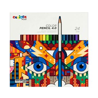 Lápis de Cor Carioca Plus 4.0 | Caixa com 24 - 1