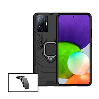 Kit Phonecare Suporte Magnético L Safe Driving Carro + Capa 3X1 Military Defender para Xiaomi Mi 11T Pro - 1