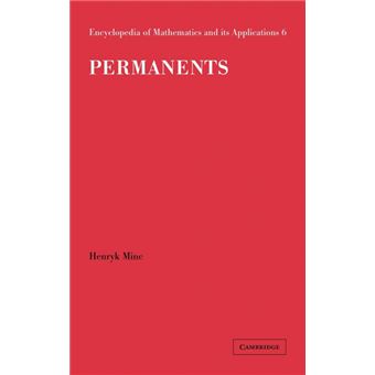 Permanents - Hardback - 1984 - 1