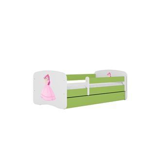 Cama 160 x 80 cm Kocot Kids BabyDreams Princess Green - 1