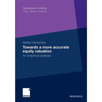 Towards a More Accurate Equity Valuation - An Empirical Analysis - Paperback / softback - 0 - 1