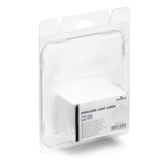 Cartão de Plástico Branco Durable 891402 | Branco - 1