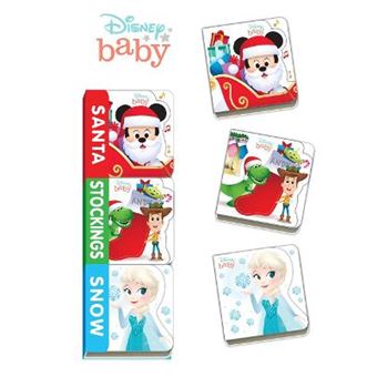 Disney Baby Santa, Stockings, Snow - 1