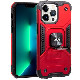 Capa COOL para iPhone 13 Pro Hard Ring - Vermelho - 1