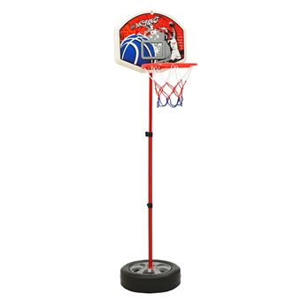 Conjunto de basquetebol infantil Ajustável vidaXL | 120 cm - 1