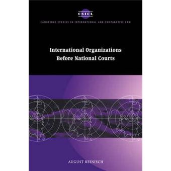 International Organizations before National Courts - 1