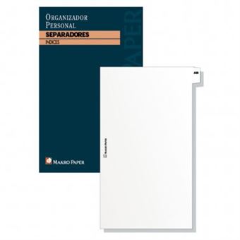 Divisores de Livro de Papel Makro | 10x14,5 | 20 Folhas - 1