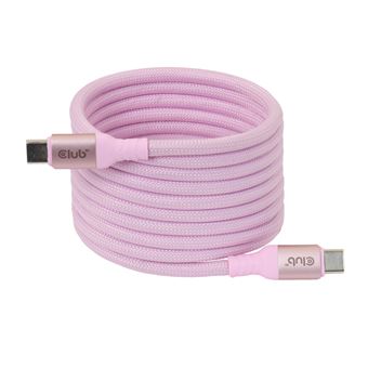 Cabo Usb CLUB3D CAC-3031 | Rosa - 1