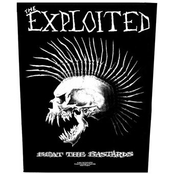 Emblema Rock Off The Exploited | Beat the Bastards| Back Patch - 1
