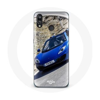 Capa Maniacase para Huawei P20 Lite Fórmula 1 Mclaren Carro Azul - 1