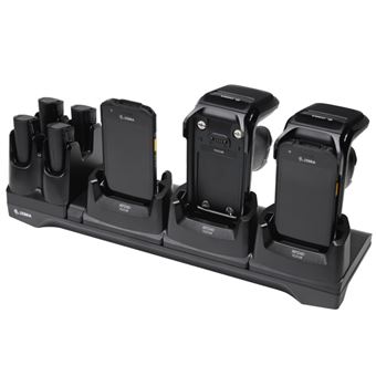 Carregador de Dispositivos Móveis Zebra CRD3S4T-RFD40-TC2X-CHG-1R | Preto - 1