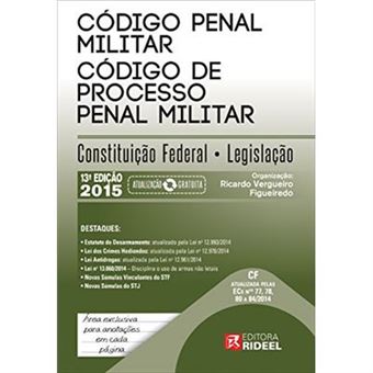 Código Penal Militar E Processo Penal Militar - 1