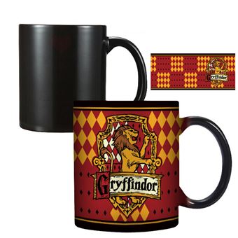 Caneca Termosensível Good Deal Harry Potter Gryffindor Vermelho | 8.2x9.5cm - 1