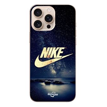 Capa Maniacase para Iphone 16 Pro Max | nike logo dourado noite estrelada - 1