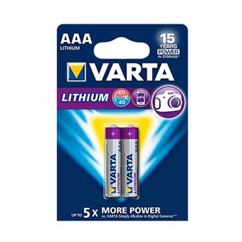 Pilha Varta 06103301402 Bateria descartável AAA Lítio - 1