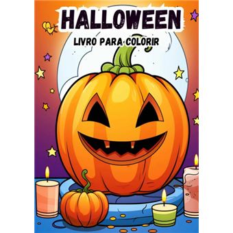 Halloween Livro Para Colorir - 1