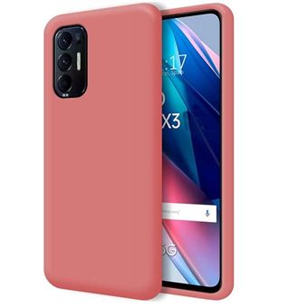 Capa Proteção Traseira Silicone G4M para Oppo Reno5 Pro+ 5G - Rosa - 1