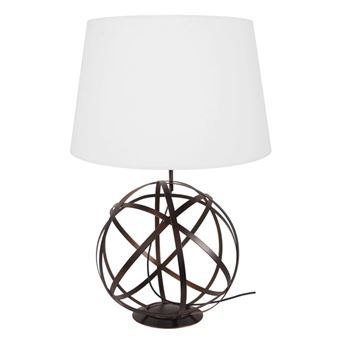 Candeeiro de Mesa Tosel Globe Junon | 50 cm | 1 Luzes - Bronze - 1