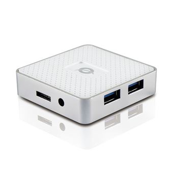 Hub de interface Conceptronic HUBBIES03WNP USB 3.2 Gen 1 (3.1 Gen 1) Micro-B 5000 Mbit/s Branco