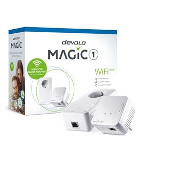 Adaptador de Rede Powerline Devolo Magic 1 WiFi mini Starter Kit | Branco - 1