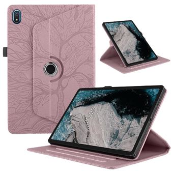 Capa Giratória 360° ZURSANA para Tablet Nokia T20 | Suporte Ajustável e Proteção Antichoque - Rosa - 1
