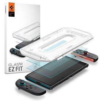 Protetor de Ecrã Spigen GLAS.tR EZ Fit | Transparente - 1