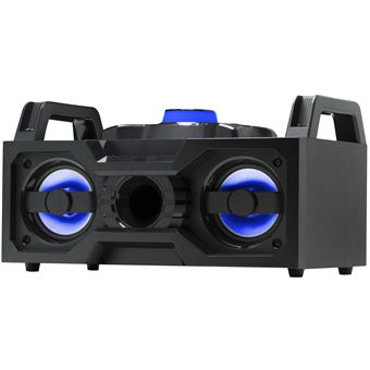 Sistema Som Portátil Denver 2X4"" Usb/Bt/Fm/Rec Leds