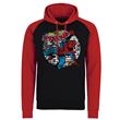 Casaco de Basebol para Desporto Marvel Comics - Distressed Spider-Man | Preto e Vermelho | XXL
