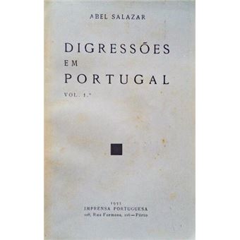Digressões em portugal. [volume i]. - 1
