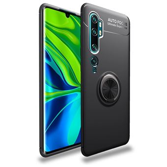 Capa Magunivers para Xiaomi Mi CC9 Pro/Mi Note 10/Note 10 Pro | TPU | anel tudo - Preto