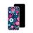 Capa Hapdey para Samsung Galaxy A40 2019 Design Teste Flores Multicoloridas em Silicone Flexível e TPU_2