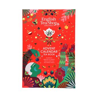 Calendário do Advento em Livro Vermelho English Tea Shop | 25 Pirâmides de Folhas Soltas - 1