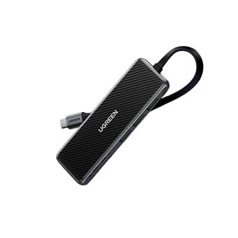 Adaptador UGREEN 70551 CM306 | Type-C a HDMI PD100W 3USB3.0 SD/TF 1000mbps para HUAWEI Mate40/P50 Samsung S20 - 1