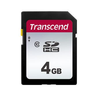 Cartão de Memória Transcend SDHC 300S 4GB | Preto - 1