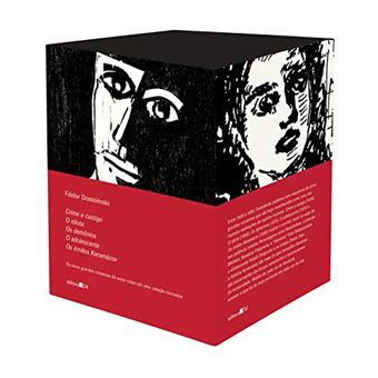 Caixa Cinco Grandes Romances De Dostoiévski - 1
