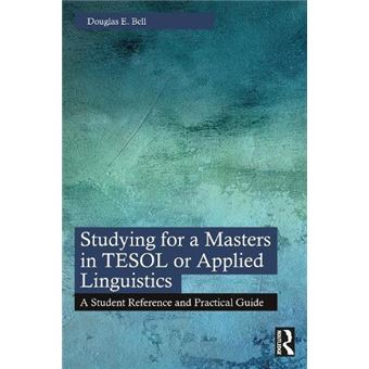 Studying For A Masters In Tesol Or Applied Linguistics - 1