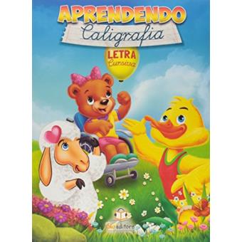 Aprendendo Caligrafia - Letra Cursiva Com 80 Paginas - 1