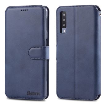 Capa PU azul para Samsung Galaxy A50
