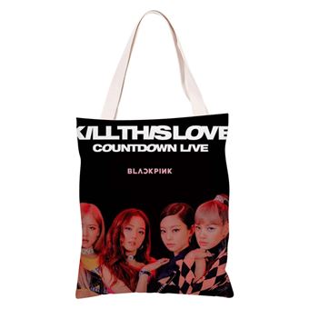 Saco de Compras de Lona HSMY BLACKPINK 3 - 1
