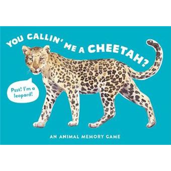 You Callin' Me A Cheetah Psst I'M A Leopard An Animal Memory Game Magma For Laurence King - 1