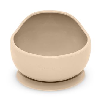 Tigela de silicone com ventosa Petite&Mars Take&Match Desert Sand - 1