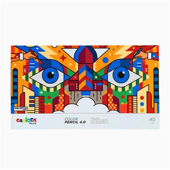 Lápis de Cor Carioca Plus 4.0 | Caixa com 40 - 1