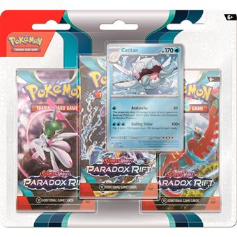 Pkm Scarlet&Violet Paradox Rift 3-Booster Blister (EN) - 1