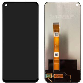 Bloco Completo Clappio para Oppo A54 e A74 5G | Ecrã LCD + Vidro Táctil Compatível - Preto - 1