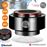 Coluna Bluetooth Portátil Ferguson com Ventosa 3W Preto Ip67_0