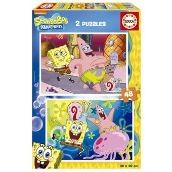 Puzzle Educa Sponge Bob 19388 | 48 Peças - 1