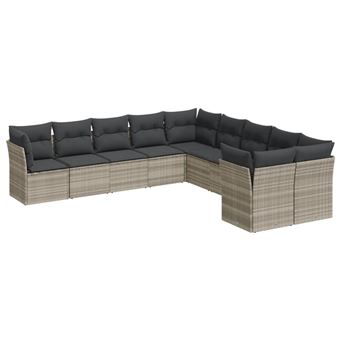 Conjunto de Mobiliário de Exterior VidaXL 3250091 - 1
