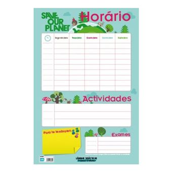 Base Didática ERIK Ldpp-231 | Horário | 60X40cm - 1